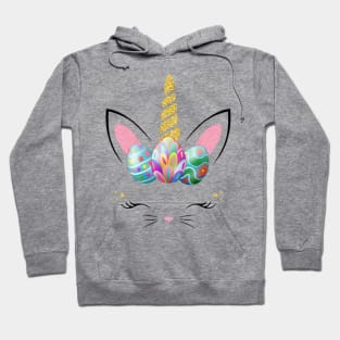 Unicorn Easter T Shirt Girl Easter Bunny bunnicorn Hoodie